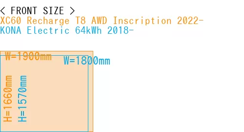 #XC60 Recharge T8 AWD Inscription 2022- + KONA Electric 64kWh 2018-